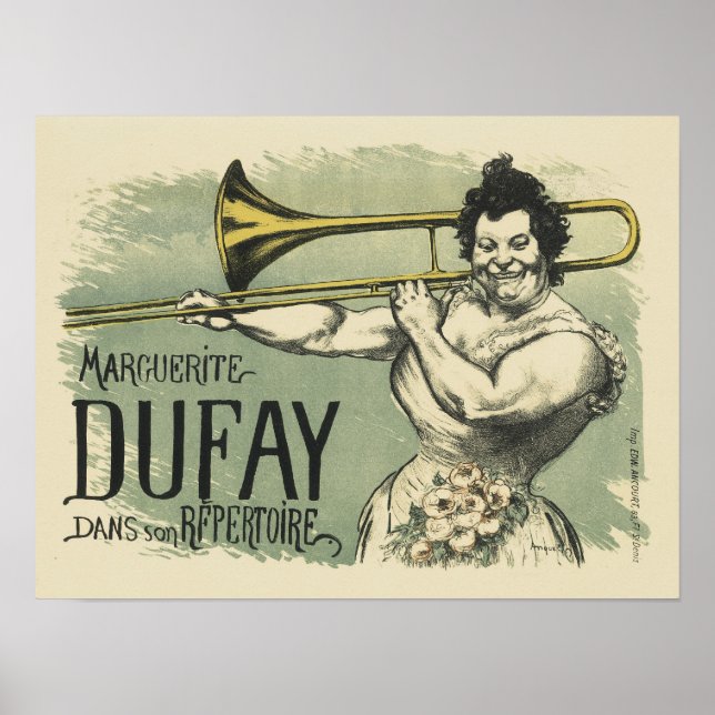 Affiche Margeurite Dufay, Louis Anquetin (Devant)