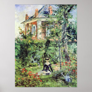 Affiche Marguerite dans le jardin de Bellevue