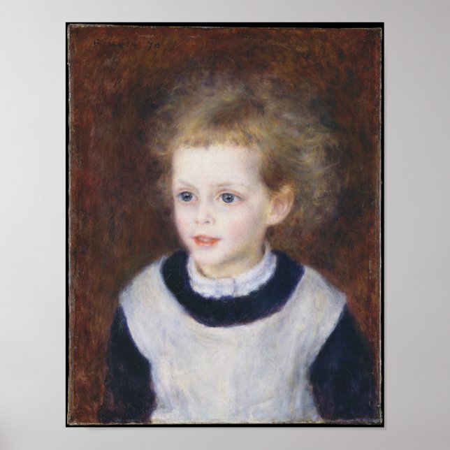 Affiche Marguerite-Thérèse (Margot) Berard - Renoir - 1879 (Devant)