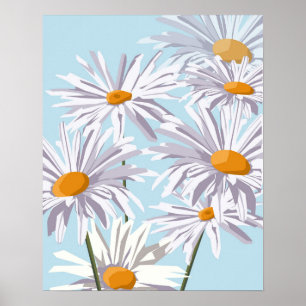 Affiche Marguerites