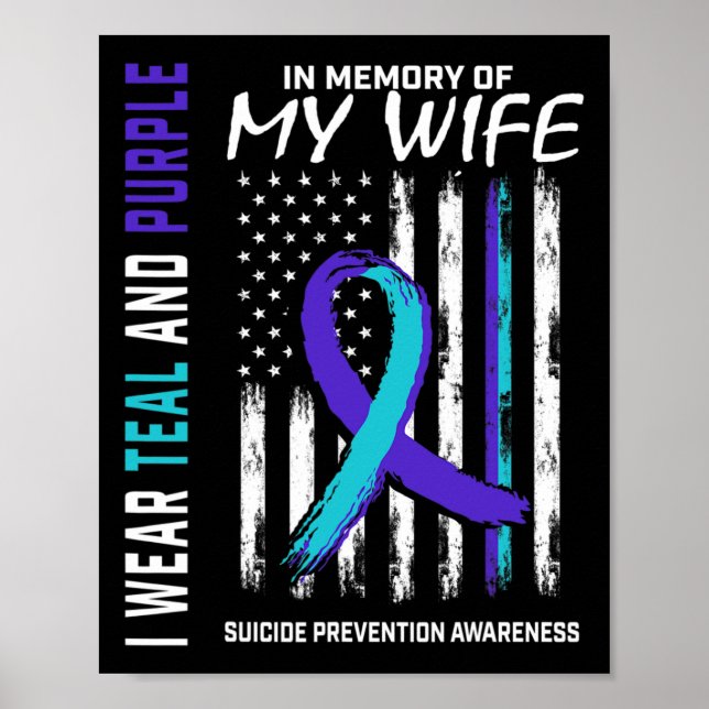 Affiche Mari En Mémoire De La Sensibilisation Au Suicide D (Devant)