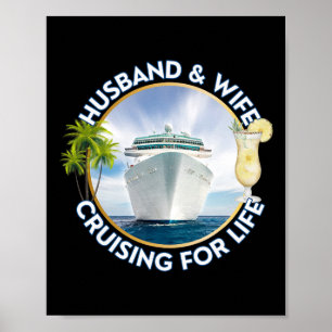 Affiche Mari Et Femme Croisière Pour La Vie Hommes Femmes
