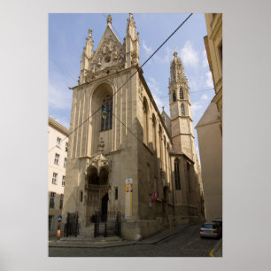 Affiche Maria Am Gestade, Vienne Autriche