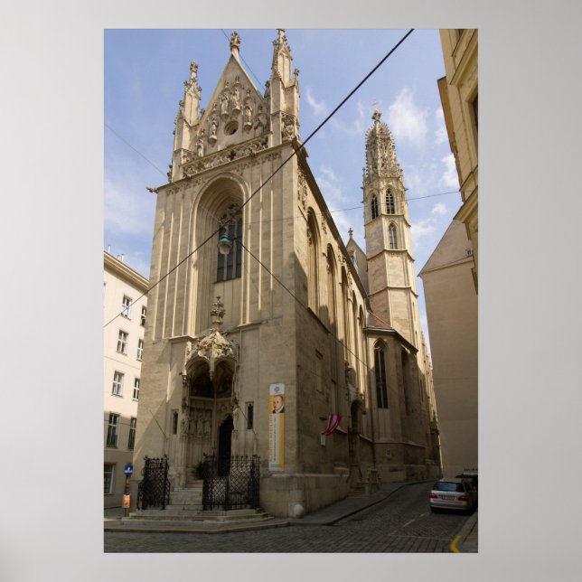 Affiche Maria Am Gestade, Vienne Autriche (Devant)
