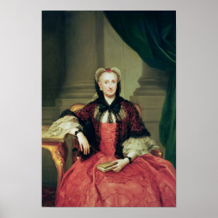 Affiche Maria Amalia de Saxe Reine d'Espagne