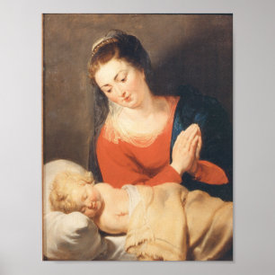 Affiche Maria dans Aanbidding Voor Het Slapende