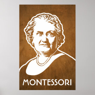 Affiche Maria Montessori Imprimer