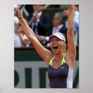 Affiche Maria Sharapova