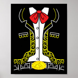 Affiche Mariachi Mexicaine Funny Cinco De Mayo