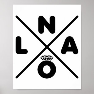Affiche Mariage à la Nouvelle-Orléans Nola Enterrement de