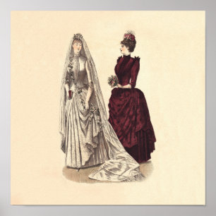 Affiche Mariage Antique