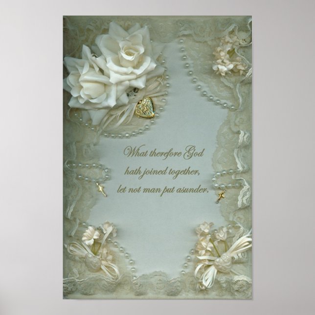 Affiche Mariage blanc antique (Devant)