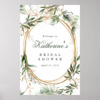 Mariage Bohème Eucalyptus Cercles Dorés