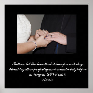 Affiche Mariage customisé