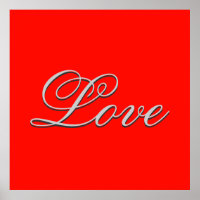 Mariage d'amour rouge sophistiqué