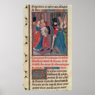 Affiche Mariage de Baldwin VI et Marie