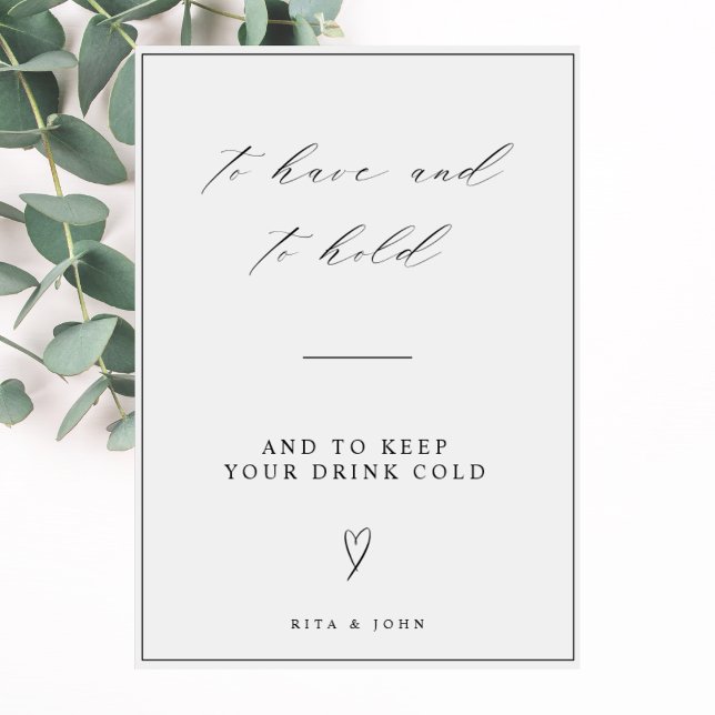 Affiche Mariage De Calligraphie Pour Avoir Et Tenir Un Sig (Créateur téléchargé)