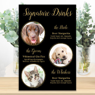 Affiche Mariage de compagnie Black Gold 3 Photos Boissons