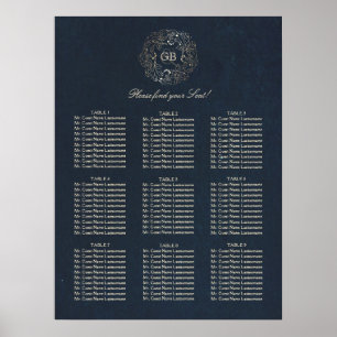 Affiche Mariage de la couronne d'or et de la marine