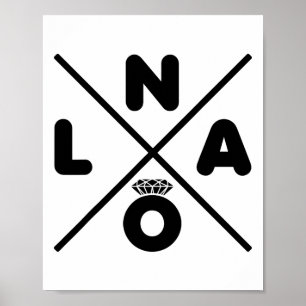Affiche Mariage de la Nouvelle-Orléans Nola Bachelorette