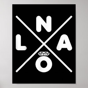 Affiche Mariage de la Nouvelle-Orléans Nola Bachelorette