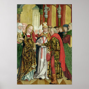 Affiche Mariage de la Vierge, de l'autel de dôme, 1499