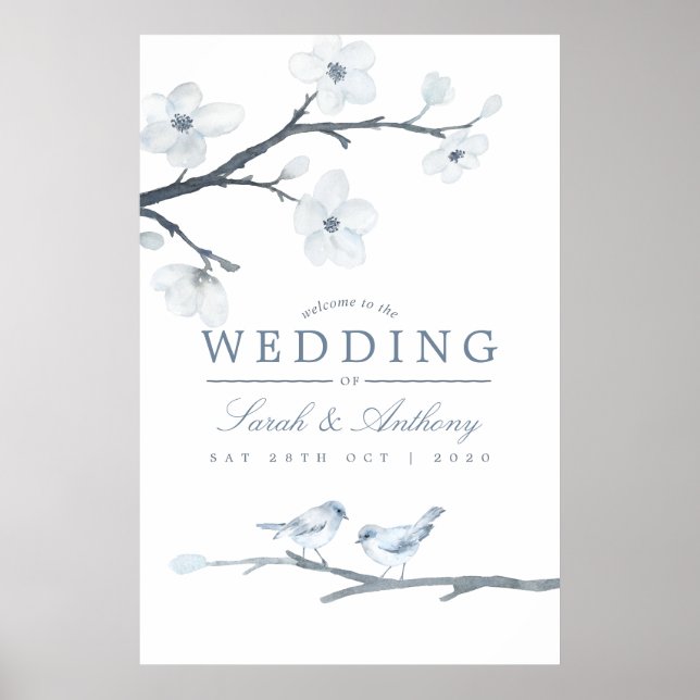 Affiche Mariage de printemps sous les fleurs de cerisier (Devant)