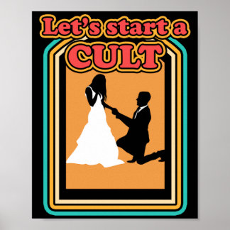Affiche Mariage Drôle Pour Hommes Cultions Mariés Mariage