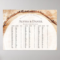Mariage en bois rustique Alphabétique par nom de f