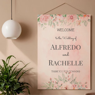 Affiche Mariage Floral de Jardin d'Été