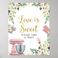 Mariage Floral Kitchen Love Is Sweet