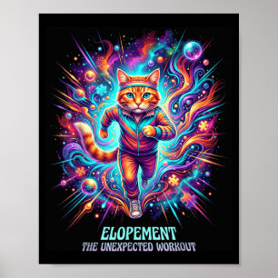 Affiche Mariage Fuite Drôle La séance d'entraînement inatt
