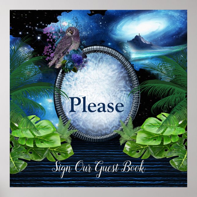 Affiche Mariage Galaxy Portal (Devant)