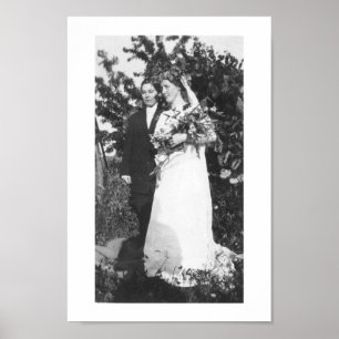 Affiche Mariage lesbien vers 1920