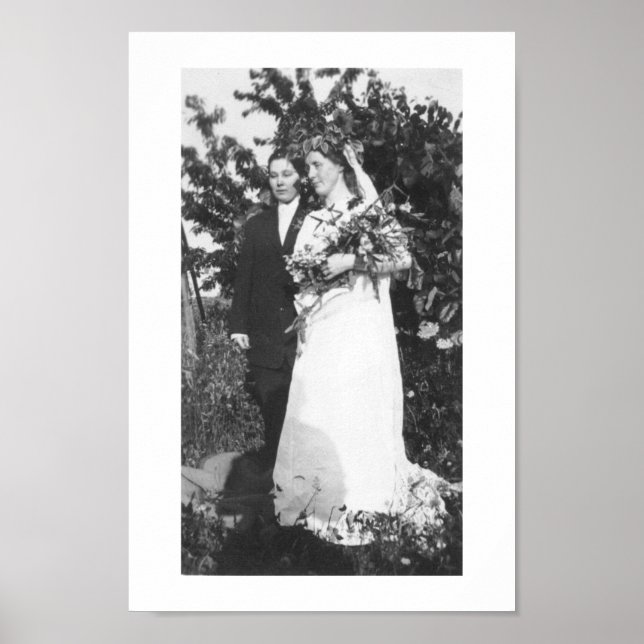Affiche Mariage lesbien vers 1920 (Devant)