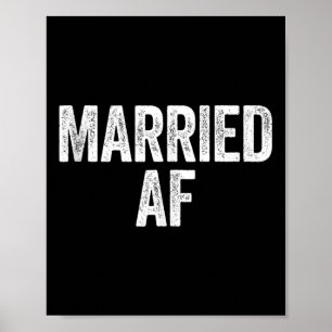 Affiche Mariage Marié Af Anniversaire Débardeur de chemise