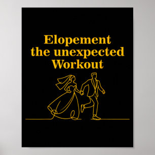 Affiche Mariage Mariée Marié Humour de Mariage Drôle