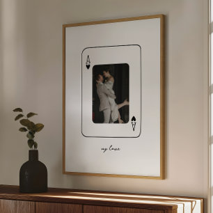 Affiche Mariage Minimaliste Moderne