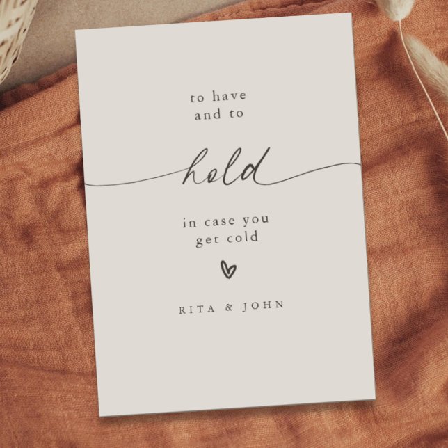 Affiche Mariage Moderne Pour Avoir Et Tenir Un Signe De Bo (Créateur téléchargé)