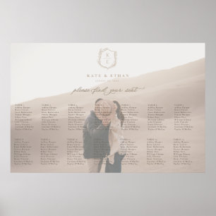 Affiche Mariage photo de la crête botanique