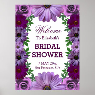 Affiche Mariage Royal Fleuriste de Fête