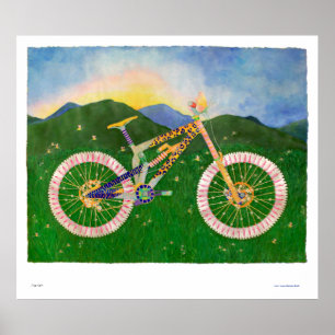 Affiche Mariah Mountain Bike Imprimer