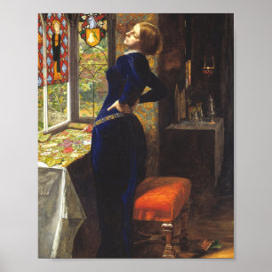 Affiche Mariana Par John Everett Millais