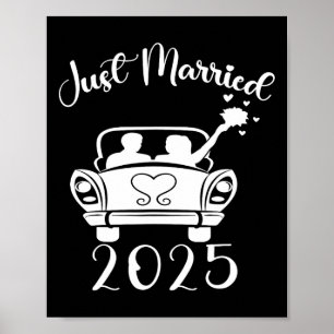 Affiche Marié 2025 Cercles Mariages Correspondant Couple N