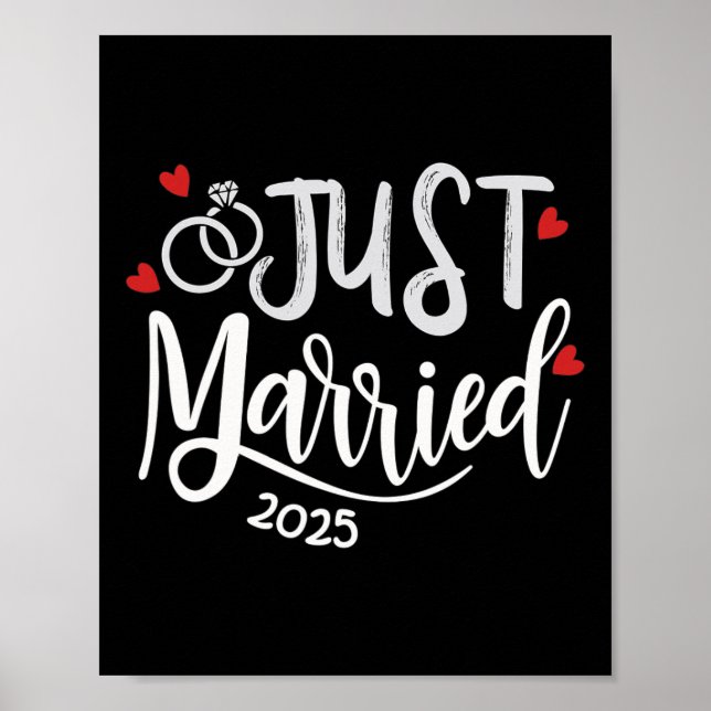 Affiche Marié 2025 - Cercles Mariages De Mariée Et De Cham (Devant)