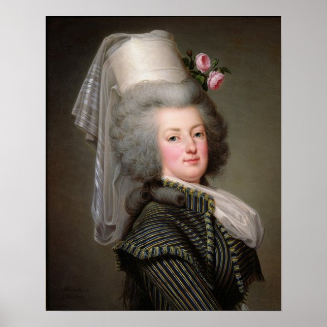 Affiche Marie-Antoinette de Habsbourg-Lorraine (Devant)