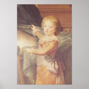 Affiche Marie-Antoinette et ses enfants