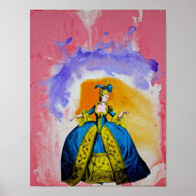 Affiche Marie Antoinette par Michael Moffa (Devant)