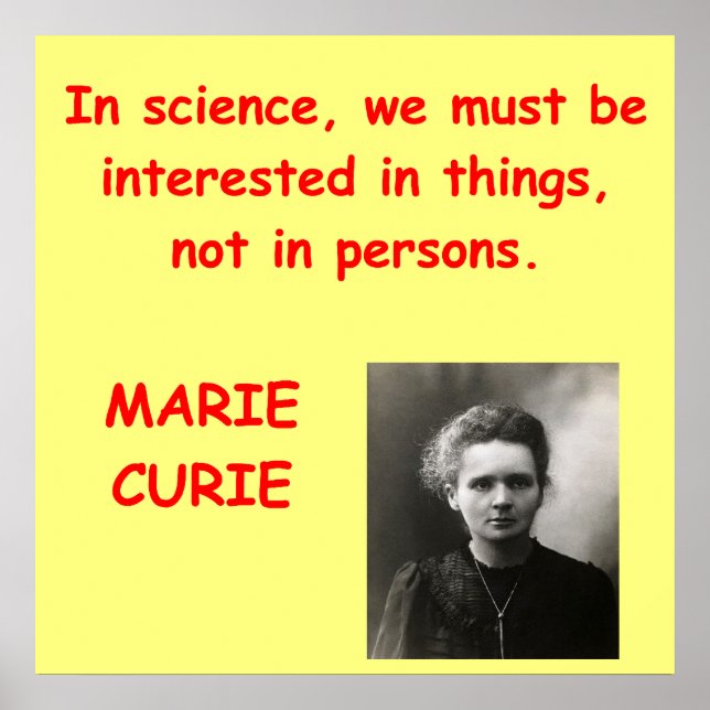 Affiche Marie Curie (Devant)