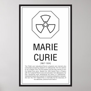 Affiche Marie Curie